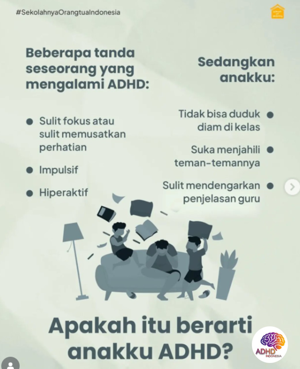 Ciri dan Gejala ADHD pada Anak Usia Dini di Kabupaten Dharmasraya