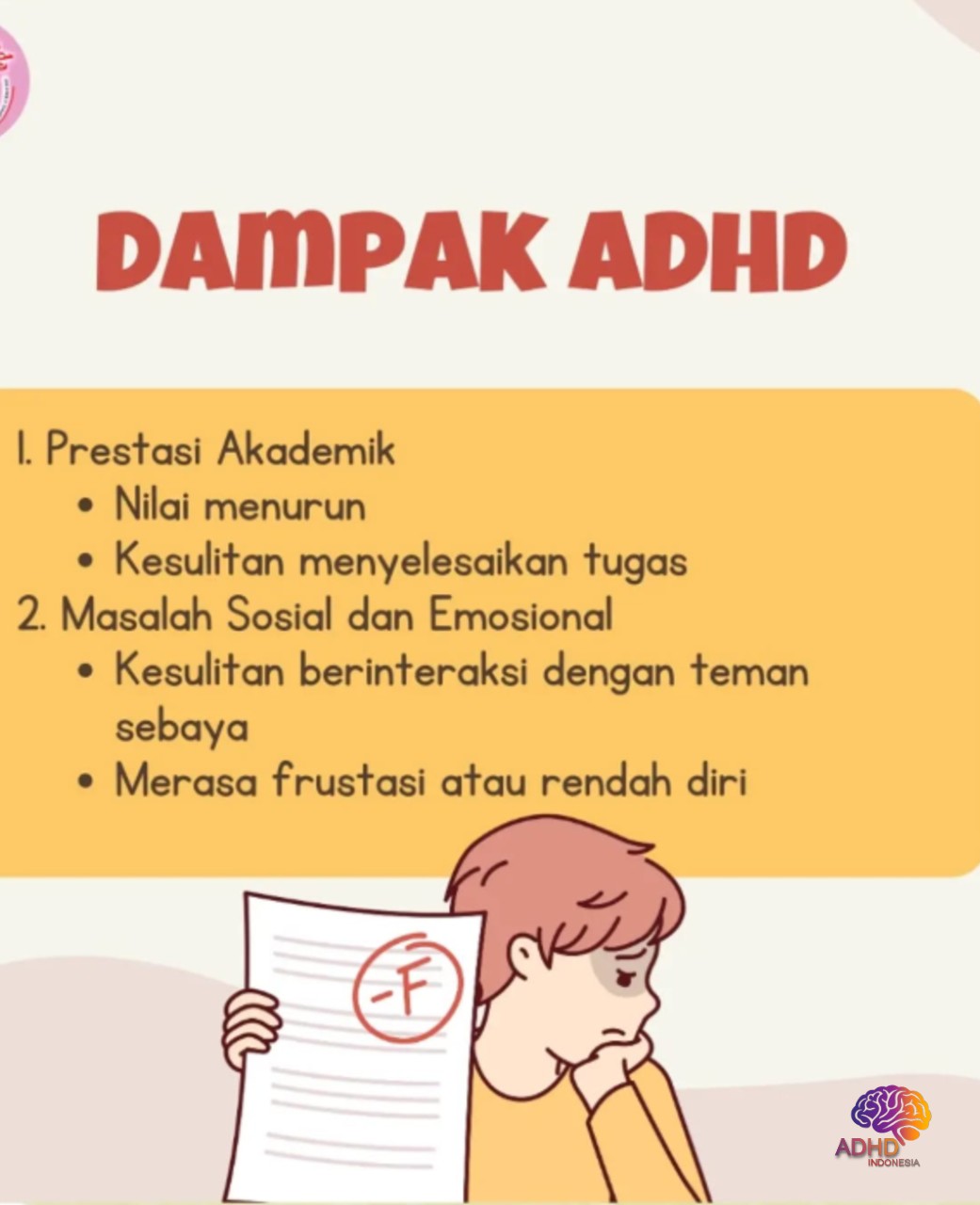 Dampak ADHD terhadap Proses Belajar Anak di Kabupaten Dharmasraya